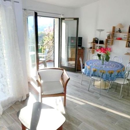 דירות Studio A Theoule Sur Mer A 400 M De La Plage Avec Vue Sur La Mer Terrasse Amenagee Et Wifi מראה חיצוני תמונה